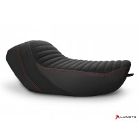 LUIMOTO (Classic) Rider Seat Covers for the HARLEY DAVIDSON IRON 1200 (2018+)